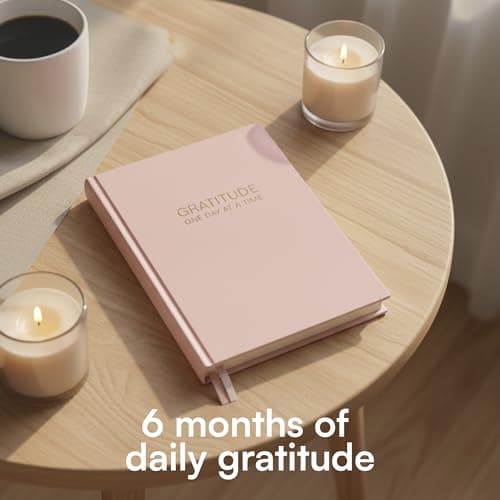 BETTER TOGETHER Gratitude Journal 6-Month Daily Affirmation Planner - Hardcover Guided Reflection Journal with Inspirational Quotes, Self Care & Mindfulness Gift Notebook - Thumbnail 2