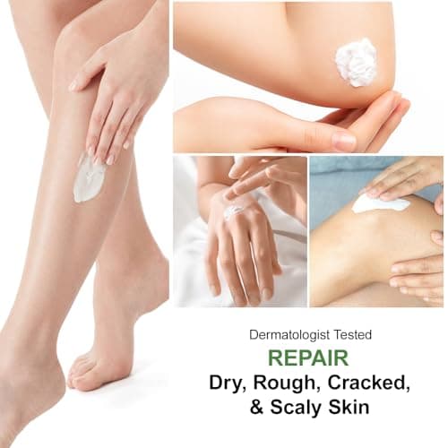 YAFUSIPE Urea Cream 60 Percent For Feet Maximum Strength Plus Salicylic Acid 2%, Tea Tree Foot Lotion For Dry Feet, Foot Cream Intensive Repair Foot Moisturizer 5.29oz - Thumbnail 2