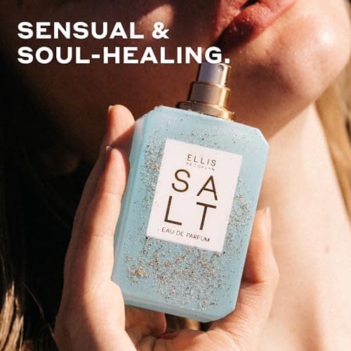 Ellis Brooklyn Salt Eau de Parfum, Travel Spray, Fragrance For Women with Ambergris, Tahitian Tiare, Ylang Ylang & Sandalwood - Tropical - Vegan, Cruelty-Free Paraben-Free – 10ml / 0.33 Fl Oz - Thumbnail 5