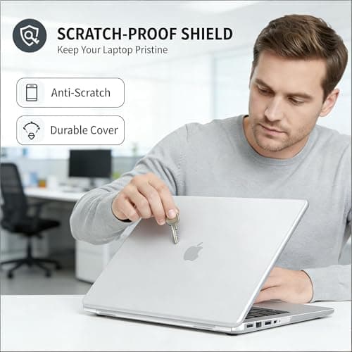 Se7enline for MacBook Neo Case 13 inch 2026 Model A3404,Crystal Transparent - Thumbnail 3