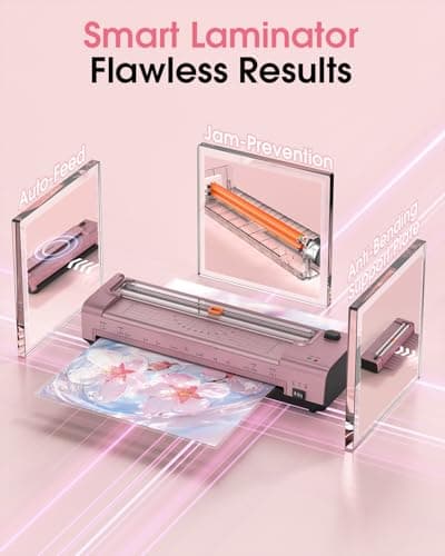 OidoZac 13 Inch Laminator Machine, A3 Personal Laminator Kit for Teachers - Thumbnail 3