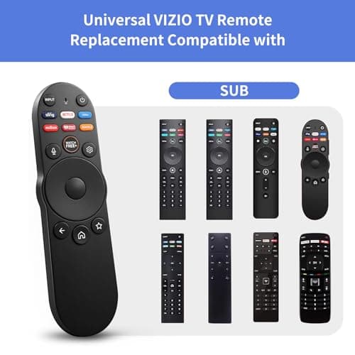 Voice Remote Replacement XRT270 for VIZIO Smart TVs, Compatible with XRT136 XRT135 XRT260 XRT270, Works with D/E/M/P/V/PX OLED Series LED LCD HD 4K UHD HDR TVs - Thumbnail 6