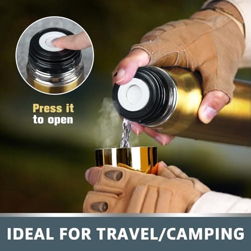 Gift for Men Dad Him Husband - 17oz Cool Stainless Steel Tumbler - Unique Hunting Anniversary Birthday Mens Gifts for Him Boyfriend Husband - Stocking Stuffers Gifts for Men Adult 2026 - Thumbnail 3