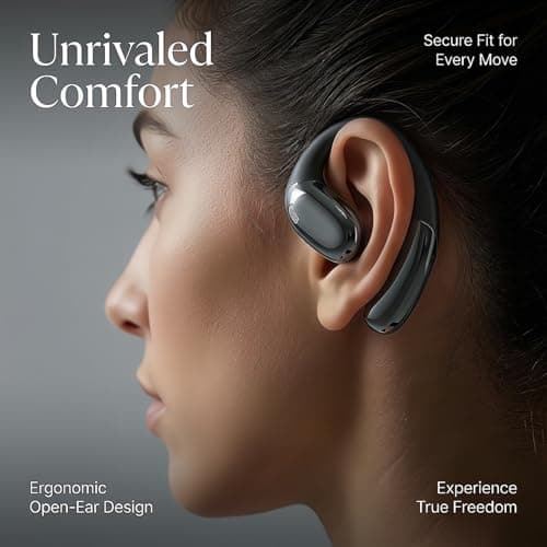 HAUSBELL AI Real-Time Translation Earbuds, 134 Language Translator Device, Wireless Earbuds for Travel, Learning & Calls, Audifonos Traductores Inglés Español, Comfortable Fit, 80H Playtime - Thumbnail 5