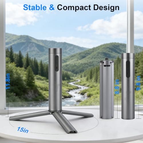 Datop for Starlink Mini Battery Mount,30,000 mAh with Battery Pack 20V 5A Output,Starlink Mini Power Bank Adjustable Tripod Stand，LED Power Indicator, Type-C Charging Port，for Outdoor & RV Camping - Thumbnail 4