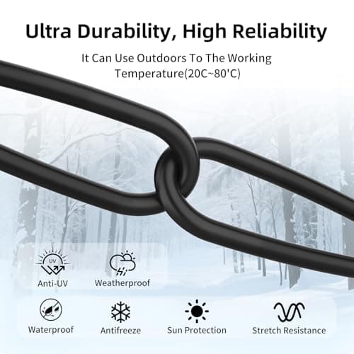 Cat 6 Ethernet Cable 3.28 ft 10pack, Outdoor & Indoor 10Gbps Support Cat8 Cat7 Network, Flat RJ46 Internet LAN Computer Patch Cable for Router, Modem, Switch, Gaming Consoles, Streaming Devices - Thumbnail 6