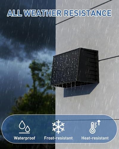 CORESLUX Solar Fence Lights Outdoor, Up and Down Outdoor Wall Lights, IP65 Waterproof Solar Fence Lights, Warm Outdoor Solar Lights for Backyard/Railing/Wall/Step/Patio, 6PCS - Thumbnail 5