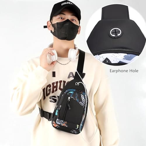 OKKID Middle School Backpack for Boys Gifts Student Bookbag High School Bags Teenage Boy Waterproof Large Travel Backpack Set - Thumbnail 3