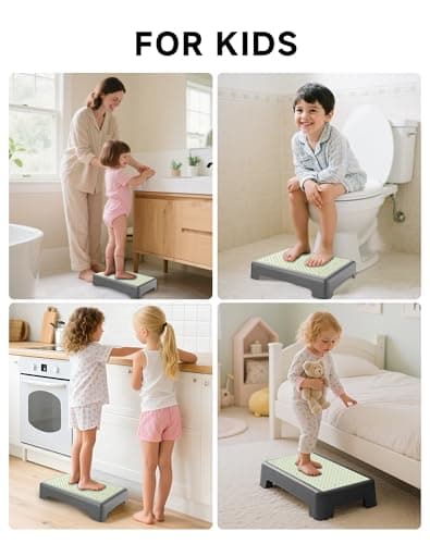 LIFTOZA Mobility Step Stool for Adults, Noctilucent Bed Step Stools, 680 LBS Capacity Safety Step Platform, Indoor and Outdoor Steps for Seniors, Non-Slip Stepping Stool Elderly Assistance at Night - Thumbnail 5