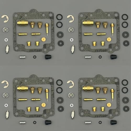 4 Sets Carburetor Rebuild Repair Kit Fit for Suzuki GS1100 GS1100E GS1100ES 1980-1983 Motorcycle Carb Repair Main Jet #160#170 Slow Jet #40#45 - Image 1
