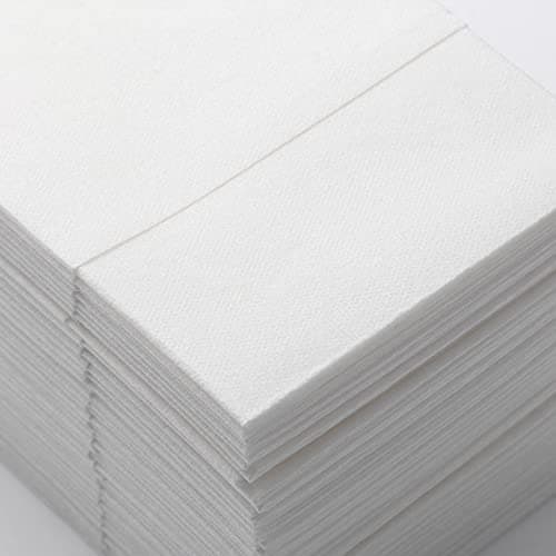 Disposable Dinner Napkins Linen Feel with Built-in Flatware Pocket, 100Count Napkins with Pockets for Silverware, Wedding, Christmas, Thanksgiving, Birthday - Thumbnail 5