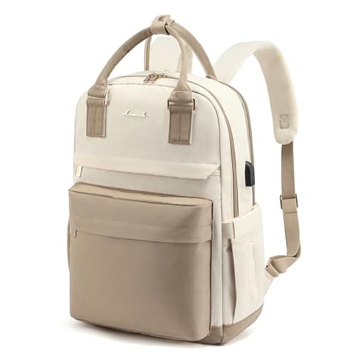 LOVEVOOK Travel Laptop Backpack Women Anti-theft Laptop Bag with USB Port Waterproof Computer Backpack for Nurse College Work - Image 1