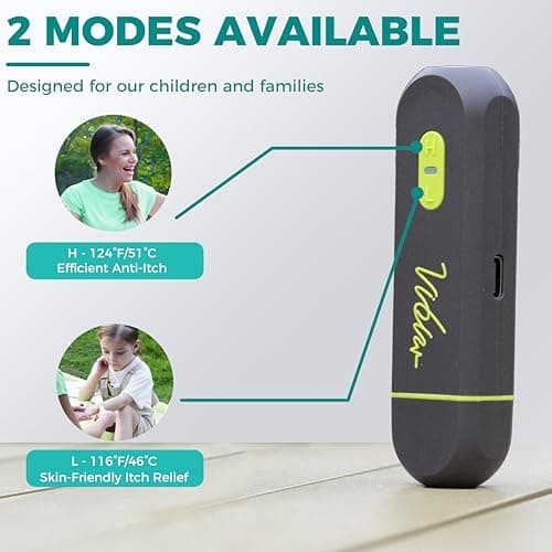 Vibis Insect Bite and Sting Relief, Electronic Bug Bite Itch Relief for Mosquito Bites, Fast Symptom Relief from Itching and Swelling, Chemical-Free Insect Bite Healer with Screwdriver - Thumbnail 3