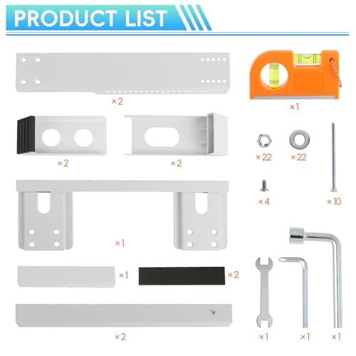 No-Drill Window AC Bracket, Heavy Duty Adjustable Air Conditioner Support for Single & Double Hung Windows, Fits 5,000–24,000 BTU Units, Holds 220lbs, Easy Tool-Free Installation, Renter Friendly - Thumbnail 6
