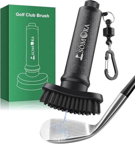 Pro Golf Club Cleaner Water Brush - White Elephant Gifts for Adults, Golf Bag Accessories Golf Gifts for Men Dad Father's Day, Magnetic Golf Club Brush Cleaner, Christmas Mens Gifts - Image 1