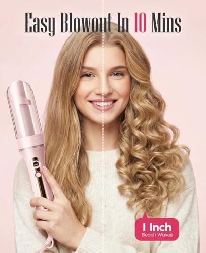 ZAVAREA Automatic Rotating Curling Iron for Long Hair - Thumbnail 2