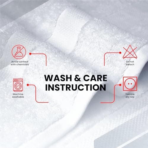 Infinitee Xclusives Jumbo Bath Sheets Towels for Adults – 600 GSM (35X70 Inches)– 100% Ring Spun Cotton, Soft and Absorbent Large Bath Towels for Bathroom - Thumbnail 6