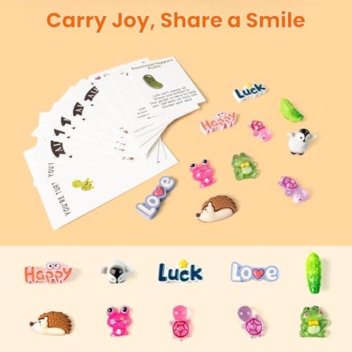 mountova Pocket Hug Inspirational Resin Bulk Gifts - 100 Sets Small Emotional Support Cards for Coworkers | Motivational Desk Companions with Positive Quotes - Thumbnail 4
