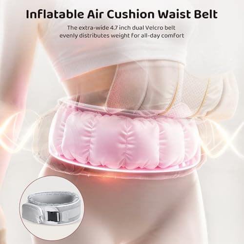 CoziBB Baby Carrier, 3-in-1 Cozy Baby Wraps Carrier with Air Cushion Waist Belt, Adjustable & Ergonomic Baby Carrier Newborn to Toddler for 7.7-33lbs, Toddler Carrier with Lock Belt, Storage Pocket - Thumbnail 2