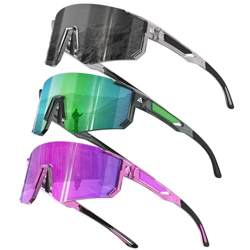 KALIYADI Polarized-Sunglasses-Men Sports Mens-Sunglasses Women: Sun Glasses with UV400 for Running Cycling Golf Fishing - Image 1