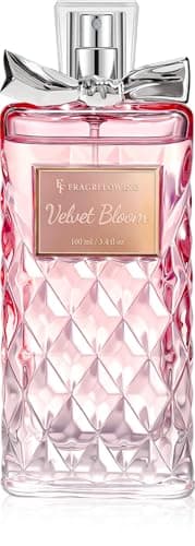 Perfume for Women, Alcohol-Free Long Lasting Floral Fragrance, Light & Soft Scent with Rose, Jasmine & Peony, Peach, Patchouli & Musk Base, 100ml / 3.4 fl oz, Gift for Women & Moms (Velvet Bloom) - Image 1