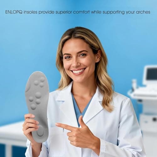 4D Cloud-Like Comfort Soles for Women - Soft Memory Foam Cushioning Insoles - Trim to Fit Steppers Insoles with Arch Support for Foot Pain Relief and Fatigue Reduction(US W 6.5-9) - Thumbnail 6