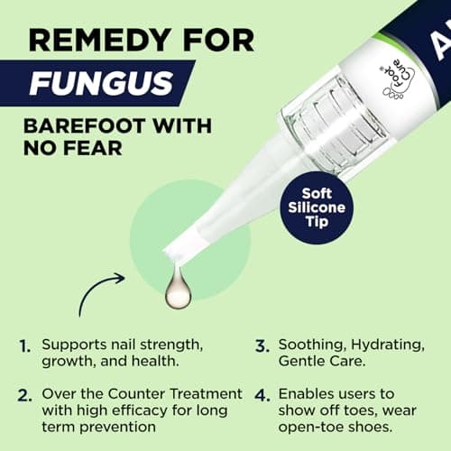 Footcure Antifungal Nail Treatment Pen – Extra Strength Toenail Fungus Treatment, 25% Undecylenic Acid for Toenails & Fingernails, Nail Fungus Repair Pen with Tea Tree & Oregano Oil, Made in USA - Thumbnail 5