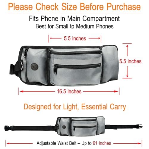 Dog Walking Fanny Pack with Poop Bag Dispenser & Bottle Holder, Hands-Free Dog Walk Bag with Adjustable Waist Belt, Reflective Dog Fanny Pack for Walking, Training & Daily Use, Black - Thumbnail 2