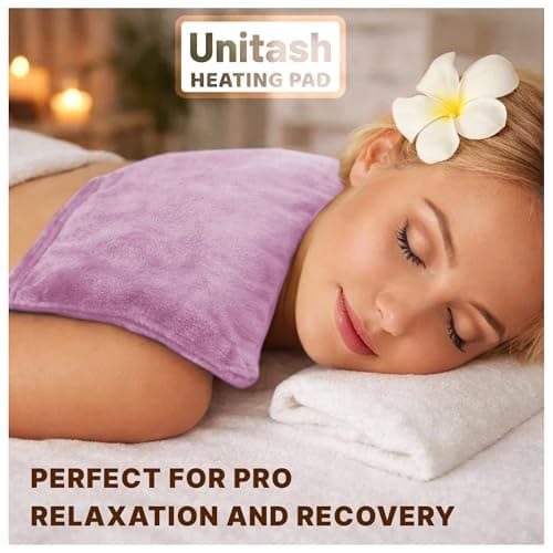 Microwavable Heating Pad for Period Cramps, Heating pad–Machine Washable Cover-Heating Pad, Portable Menstrual Microwave Heating Pad- Unscented (Pink Pillow) - Thumbnail 4