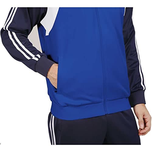 Sun Lorence Men's Athletic Running Tracksuit Set Casual Full Zip Jogging Sweat Suit (XX-Large, Blue) - Thumbnail 5