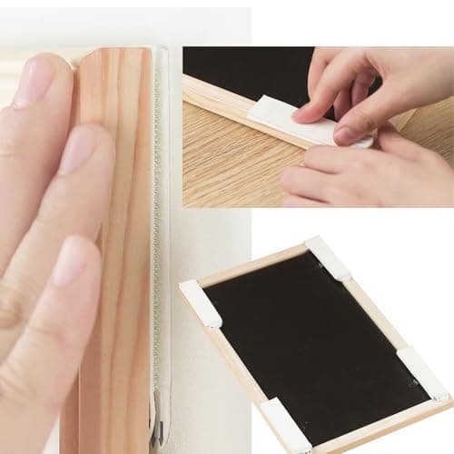 28 Pairs(56 Strips) Large Picture Hanging Strips Heavy Duty, Picture Hanging Kit, Hang Pictures on Wall Without Nails, No Hole Picture Hangers, Removable Adhesive Strips for Home Office - Thumbnail 3