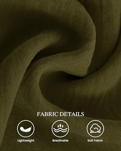 PRETTYGARDEN Women 2 Piece Summer Outfits Short Sleeve Strappy Top Wide Leg Pants Tracksuit Lounge Sets Beach Clothes(Army Green,X-Large) - Thumbnail 6