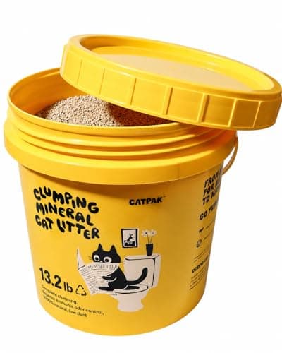 Clumping Cat Litter - 100% Natural Attapulgite Clay, Ultra-Low Dust (0.35%), Lock & Dry Technology for a Fresh Home, Fast Clumping & High Absorbency, Eco-Friendly, 13.2 LB (6, Kilograms) - Thumbnail 5