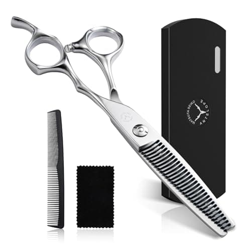 6 Inch Professional Thinning Shears, VG10 Hair Thinning Scissors, 30 Teeth 30% Thinning Rate, Blending Shears for Barber and Salon