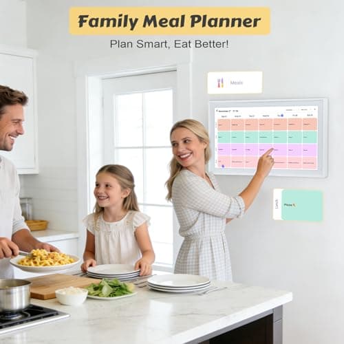 COMIX 21.5-inch Smart Digital Wall Calendar with Touch Screen-Electronic Calendar & Family Organizer for Schedules & Chore Charts,Digital Planner for Home and Office,Includes Wall Mount - Thumbnail 5