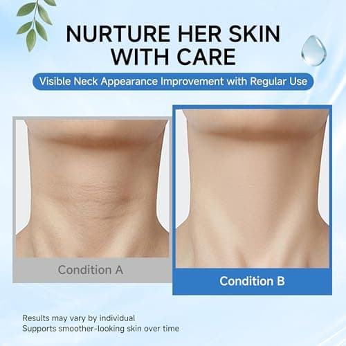 HONLINK Firming Collagen Neck Mask, Anti-Aging Hydrating Care, 8 Pack - Thumbnail 4