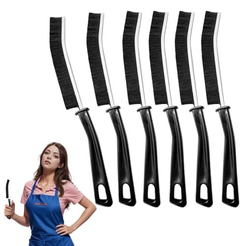 Crevice Cleaning Brush, 2026 New Multifunctional Gap Hard Bristled Grout Brush Tool for Scrub Small Spaces, Kitchen, Toilet, Bathroom, Corner, Grout, Sink, Window Tracks, Hinges, Tile(6pcs) - Image 1