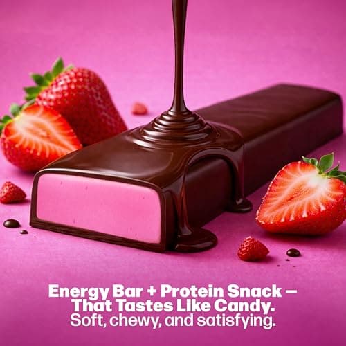 Braven Bar Classic Energy Bars Variety Pack (1.59 oz, Pack of 10) – Energy Snacks with 5g Protein, and 13 Vitamins & Minerals – Energy Chews Alternative & Protein Snack - Gluten Free, Allergen-friendly snacks - Thumbnail 3