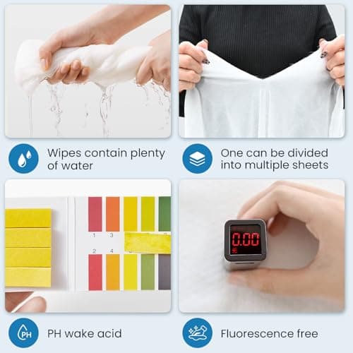 TIEJIANDAN Deodorizing Shower Wipes for Bathing No Rinse 【30 * 20 INCHES】10PC,Extra Thick Large Body Wipe for Travel Gym Bed Patient,Individual Packaging All Natural Wipes for Training Camping W003 - Thumbnail 5