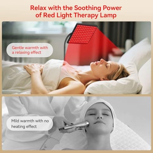 Red Light Therapy Lamp：Gooseneck Infrared Red Light Therapy Lamp with Led 660nm&850nm Near Infrared LED Red Light,Near Infrared LED Red Light Therapy Device at Home for Face and Body - Thumbnail 6