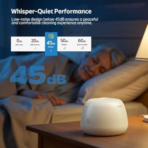 Ultrasonic Retainer Cleaner Machine 48kHz Denture and Aligner Cleaning Pod for Mouth Guards Night Guards Dental Trays Braces Toothbrushes Jewelry with 200ML Capacity,Low noise (Green) - Thumbnail 6