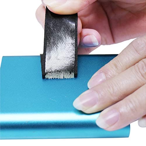 16.5Ft x 1 Inch Self Adhesive Strips, Heavy Duty Strong Back Sticky Fastening Tape,Nylon Fabric Fastener Mounting Tapes for Sewing, Crafting,DIY- Indoor or Outdoor Use (Black) - Thumbnail 4