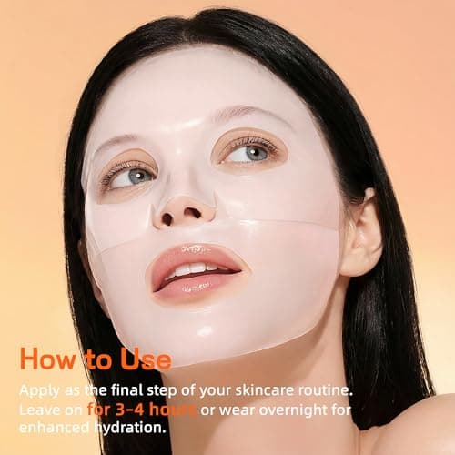 BIODAZZLE Bio-Collagen Real Deep Facial Mask Hydrating Overnight Hydrogel Mask Pore Minimizing Elasticity Firming And Moisturizing 33g x 4ea - Thumbnail 6