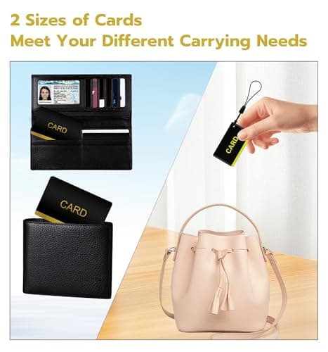 Anweller RFID Cards for Smart Locks, 13.56MHz, 6 Pack (3 Large + 3 Small) - Thumbnail 4
