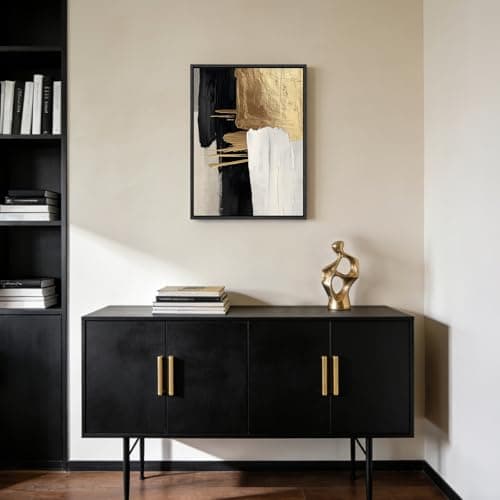 HISPACE Wall Art For Living Room,Minimalist Wall Art,Canvas Prints Paintings Artwork for Walls,Bedroom,Hallway,Office Wall Decor,12x16 Inch Unique Gift Wall Decor for Friends and Family - Image 1