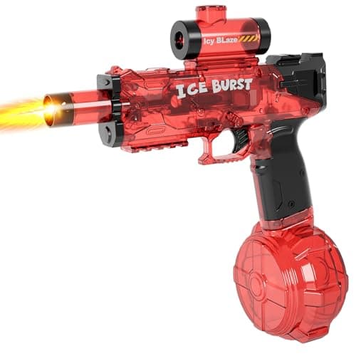Electric Water Gun for Adults & Kids, Automatic Water Guns High Capacity 500+, Water Squirt Guns, Long Range Water Pistol Blaster Soaker,Summer Pool Toys (Red) - Image 1