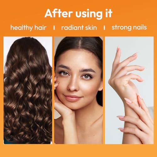 LOTFLY Biotin 10000 mcg with Zinc Vitamin C & Calcium Pantothenate – Supports Healthy Hair Growth, Strong Nails & Glowing Skin for Women & Men | Made in The USA | 60 Vegan Capsules (2 Months Supply) - Thumbnail 6