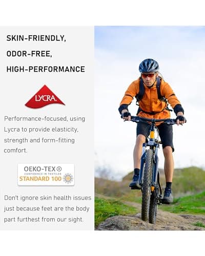 SITOISBE Quarter Compression Socks for Men Women, Cushioned Running Hiking Socks, X-Large, Black (4 Pairs) - Thumbnail 6