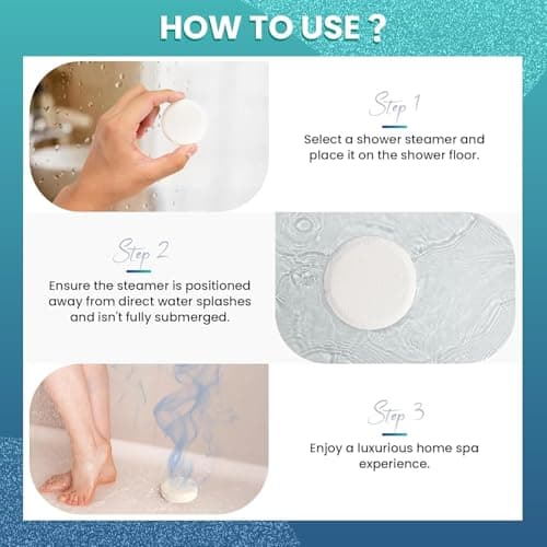 Shower Steamers Aromatherapy 8 Pack - Fathers Day Gift for Dad from Daughter Wife, Gifts for Men, Shower Bombs with Essential Oil for Stress Relief Self Care Relaxation - Thumbnail 6