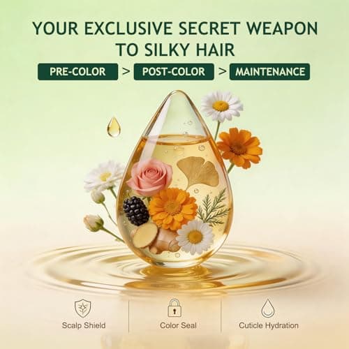 BioHueZ Permanent Hair Dye Hair Color for Gray Hair Coverage PPD-Free Hair Color Kit Medium Brown Hair Dye 3C Dark Mocha Brown Chocolate Brown - Thumbnail 6